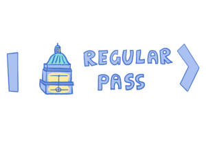 Regular in-person pass